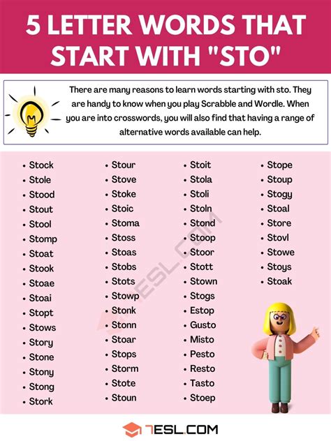 five letter words beginning sto|Words That Start With STO